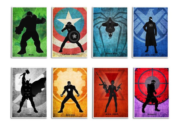 Человек паук Капитан вектор