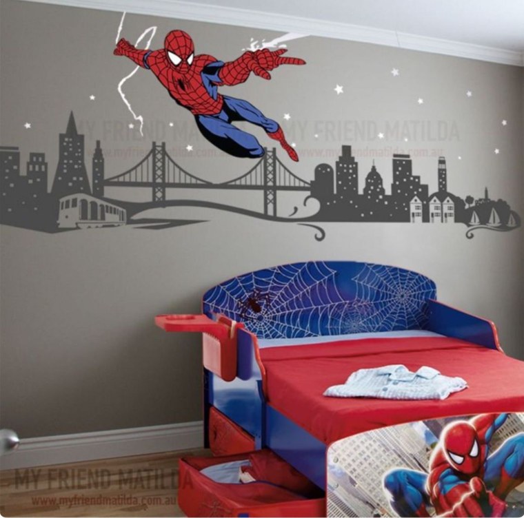 Роспись стен для мальчика