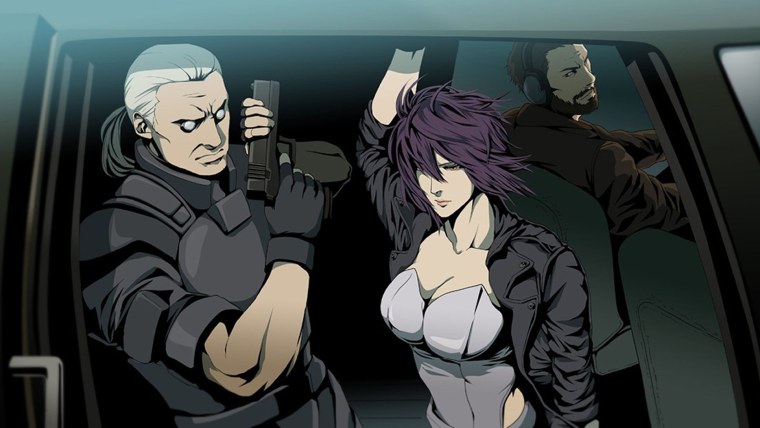 Призрак в доспехах аниме Бато