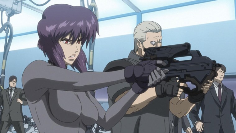 Мотоко Кусанаги аниме