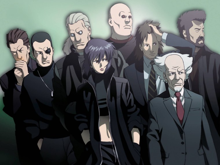 Призрак в доспехах аниме 9 отдел