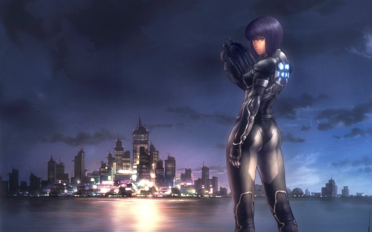 Мотоко Кусанаги призрак в доспехах 2017