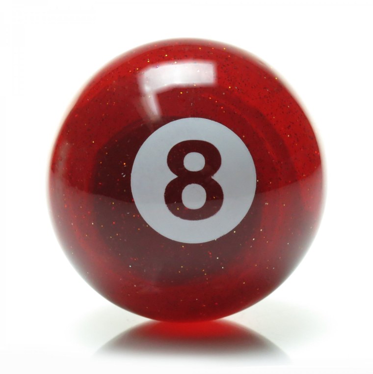 Бильярдный шар с цифрой 8