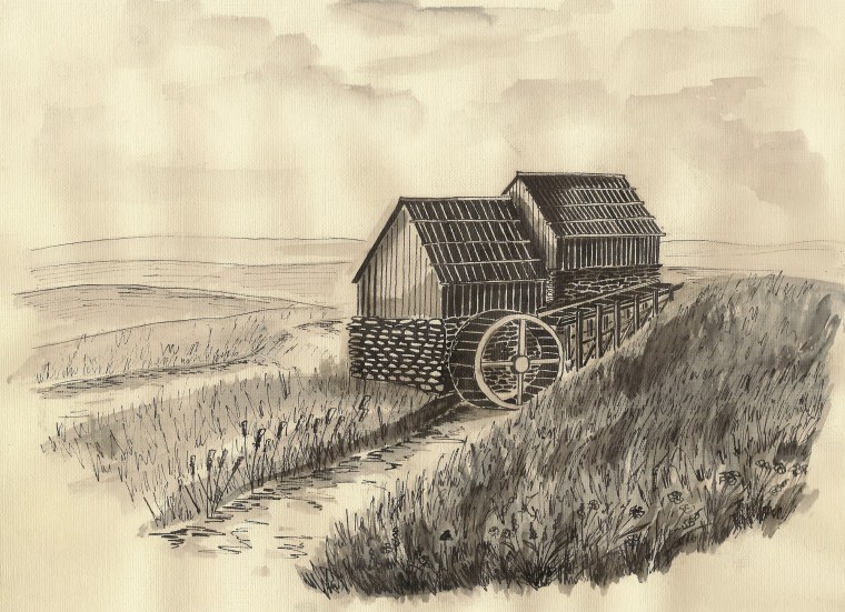 Аркаим мельница