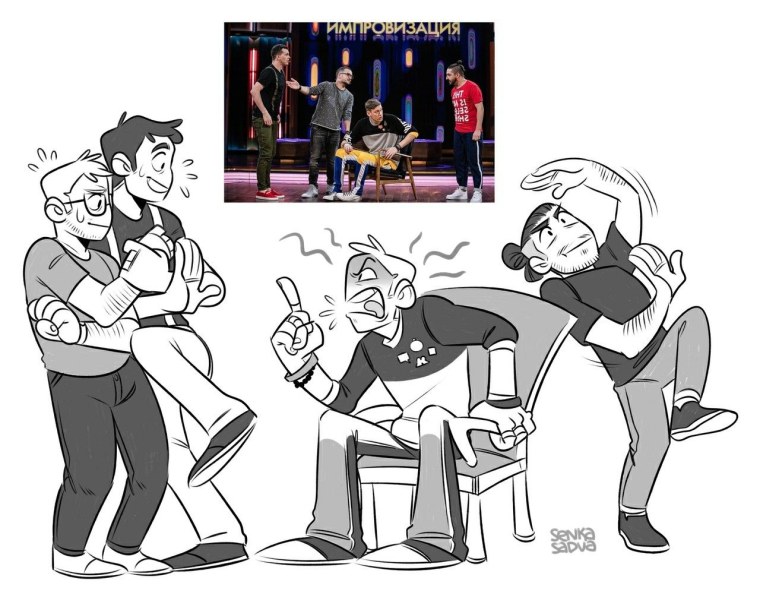 Импровизация арты мемы