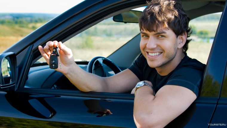 Бугатти Вейрон с человеком