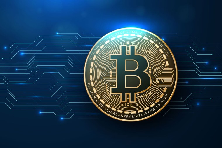 Биткойн логотип