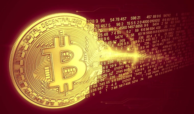 Знак биткоина