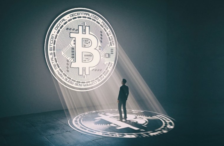 Биткоин иллюстрация