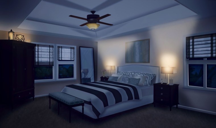 Спальня гача лайф ночь