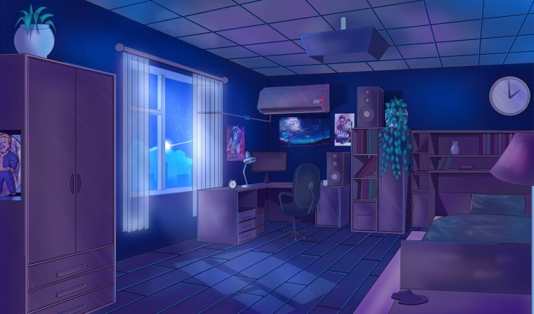 Аниме комната