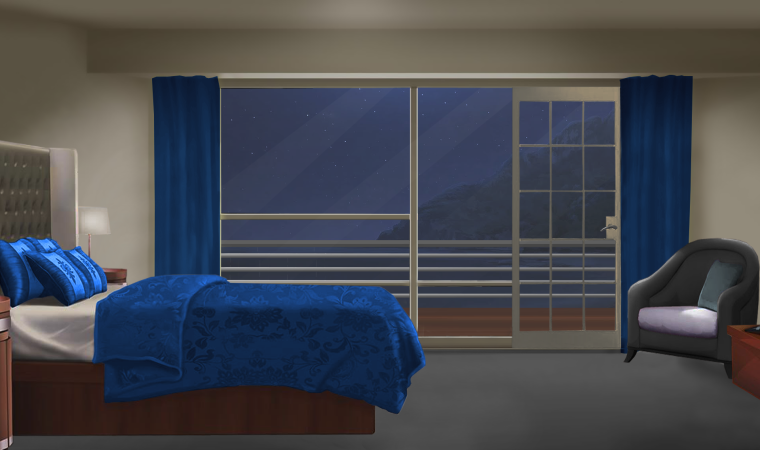 Темная спальня гача лайф