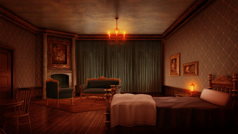 Спальня гача лайф ночь