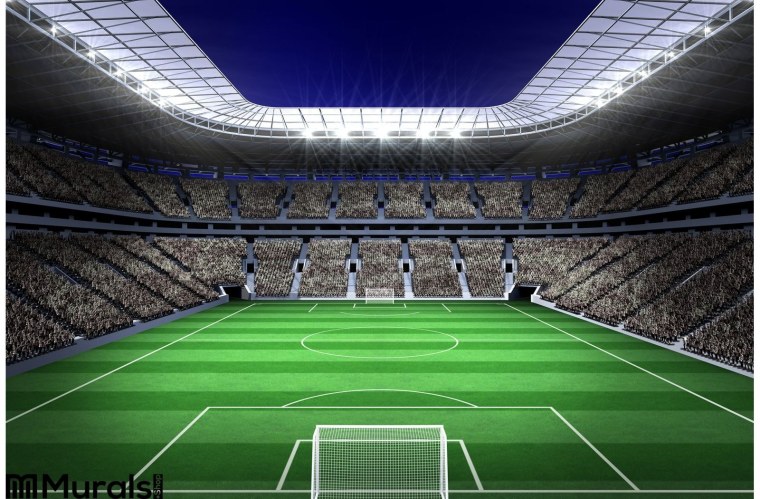 Спортивный стадион вид сверху