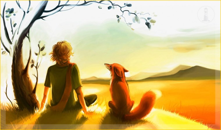 Экзюпери маленький принц Лис