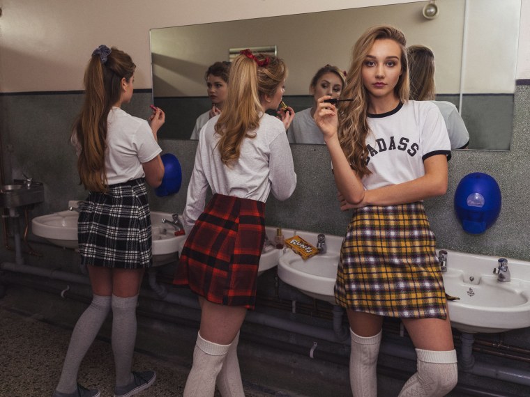 Стиль американской школьницы