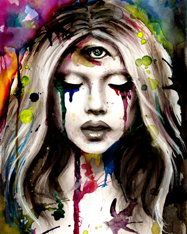 Психоделика портрет