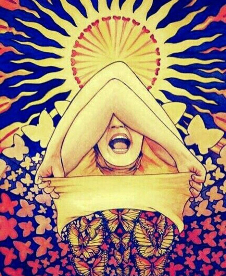 Психоделика женщина