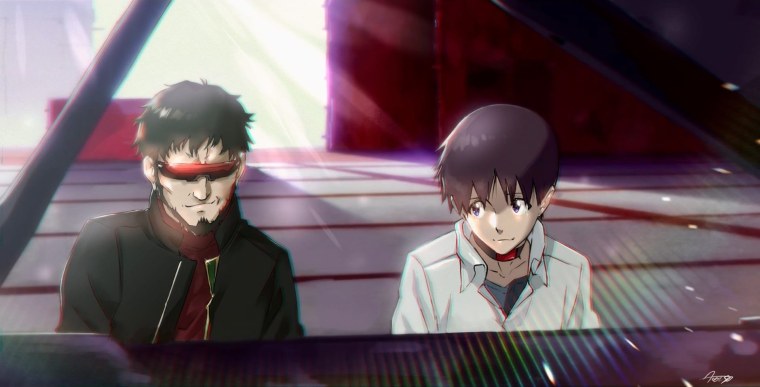 Гэндо Икари в молодости