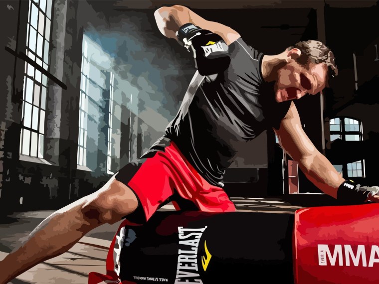 Тренировка ММА