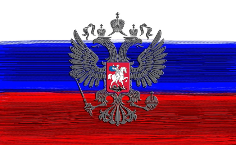 Флаг Триколор с гербом