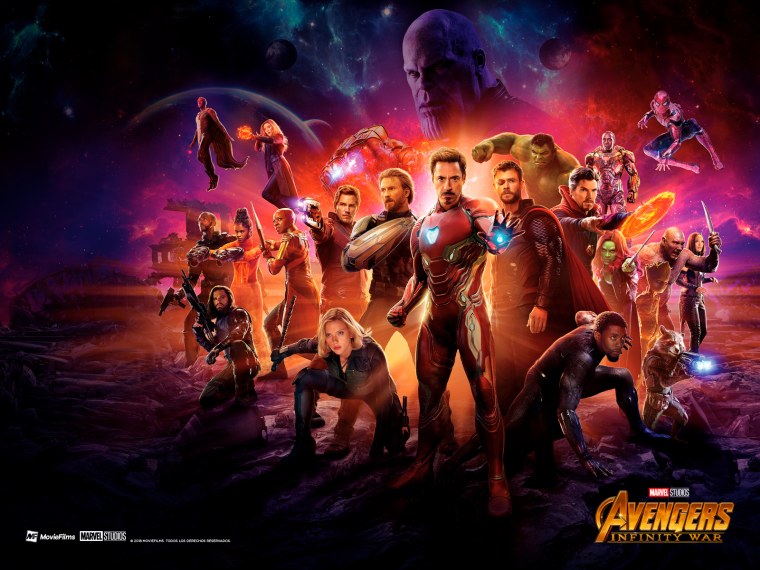 Авенгерс Марвел война бесконечности