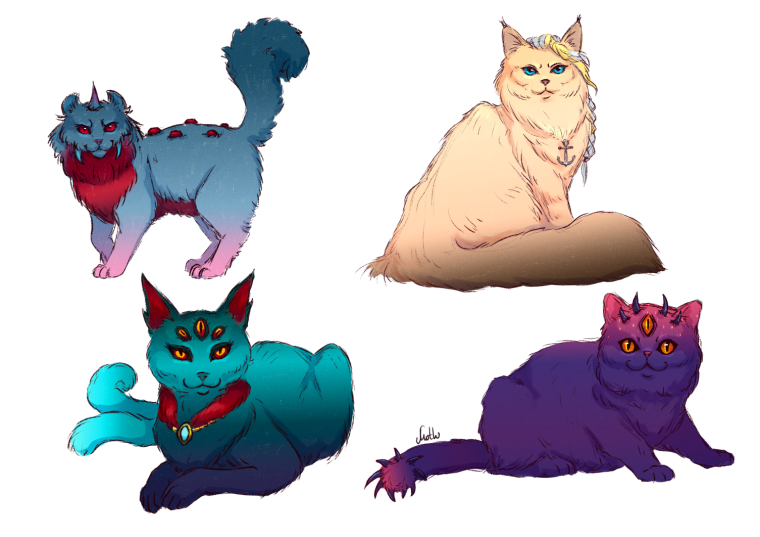 Венти в виде кота