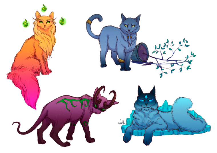 Кошка персонаж