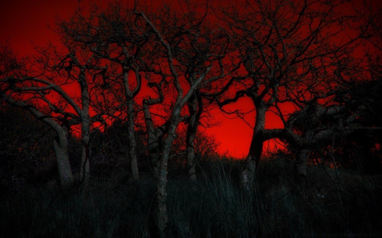 Страшный фон