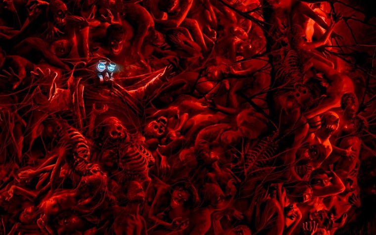 Темный лес арт