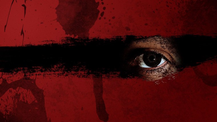 Страшный красный лес