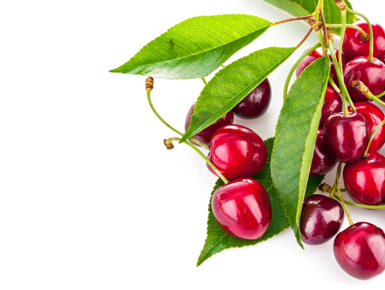 Фон с вишенками