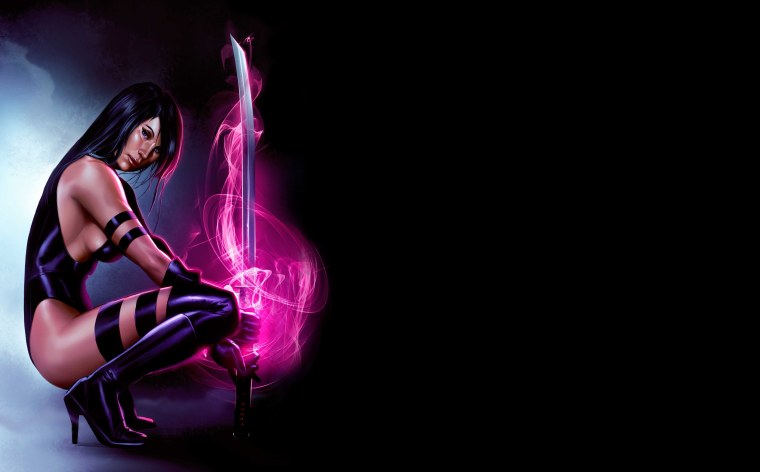 Полуангел полудемон рисунок