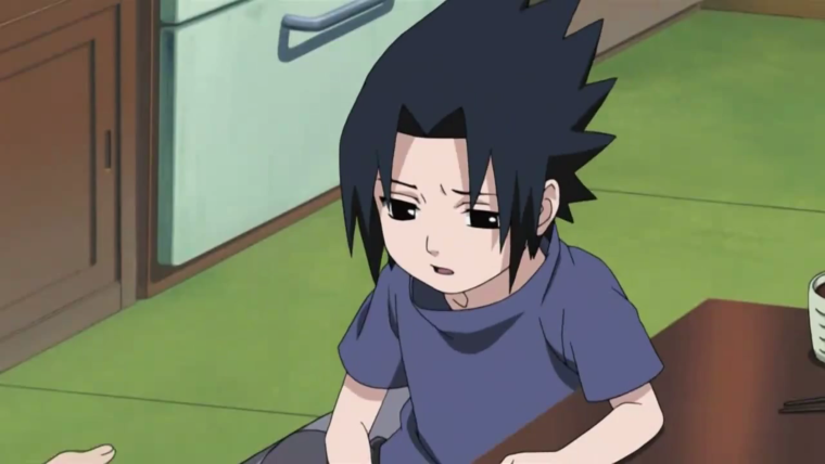 Саске Учиха маленький