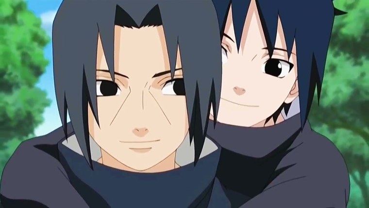 Саске в детстве серьезный