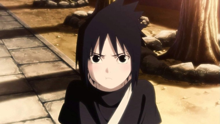 Маленький Саске младенец