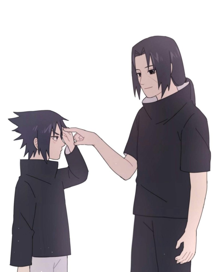 Саске маленький скрины