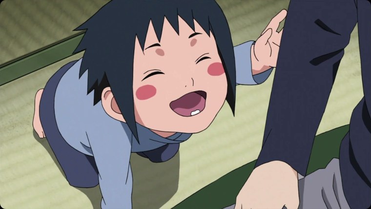 Саске Учиха маленький