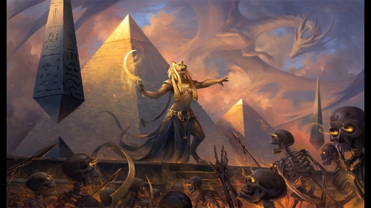 Пантеон богов арт фэнтези