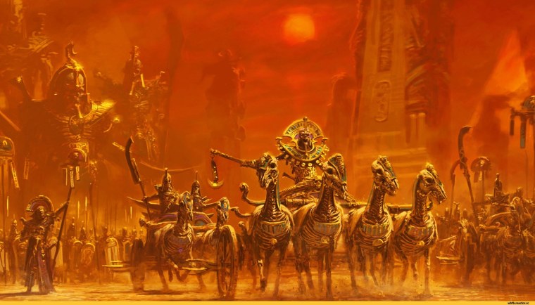 Total War Warhammer 2 цари гробниц Сеттра