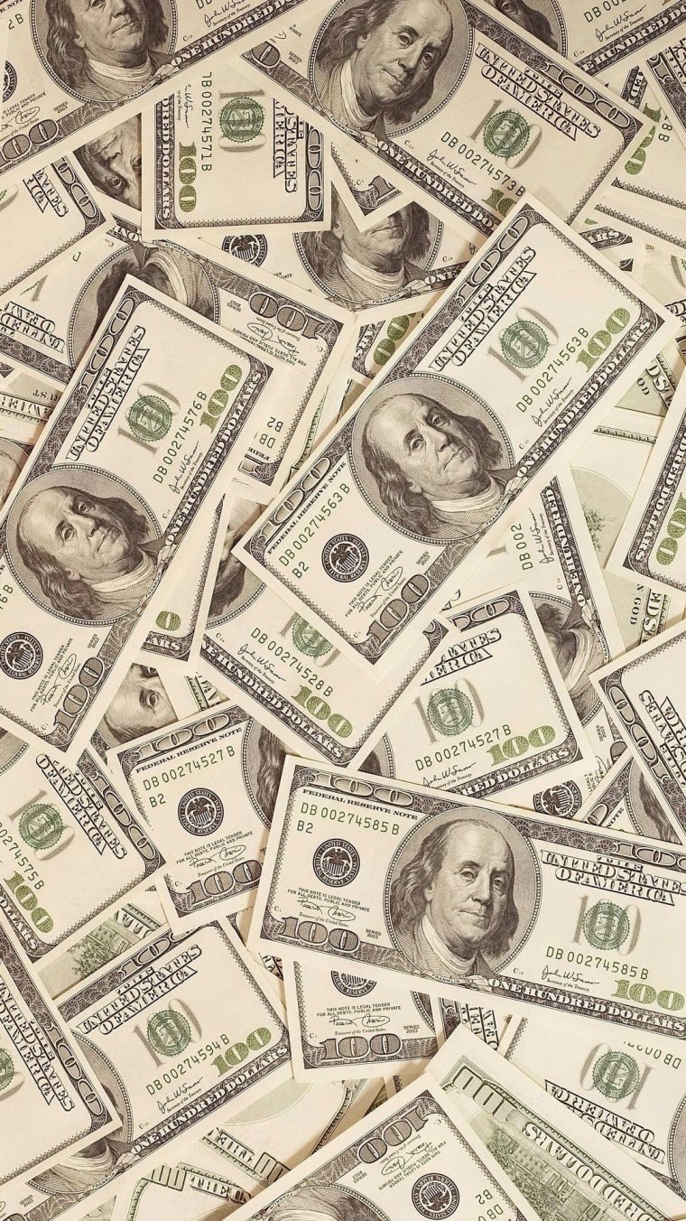 Обои деньги