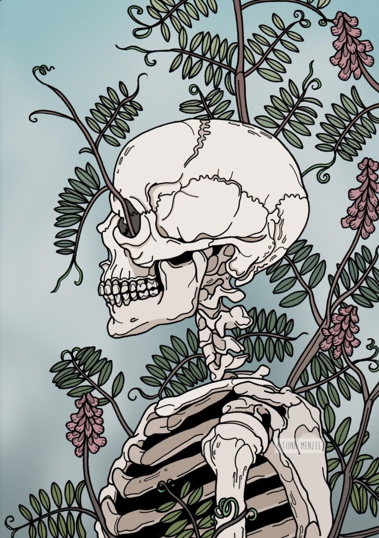 Психоделика череп