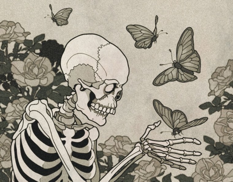 Череп иллюстрация