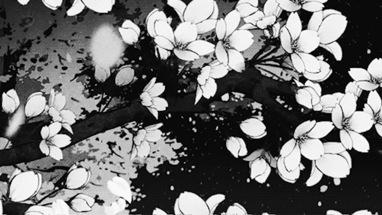 Канеки Кен черно белый