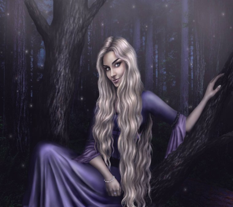 Ведьма блондинка