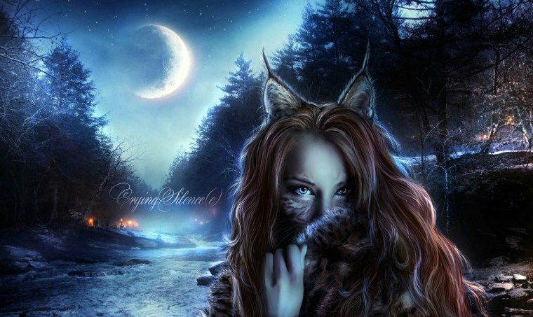 Оборотень девушка красивая