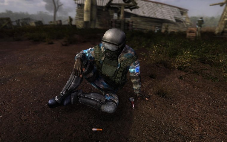 Градиент синий голубой