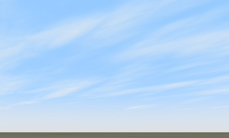 Облака над лесом