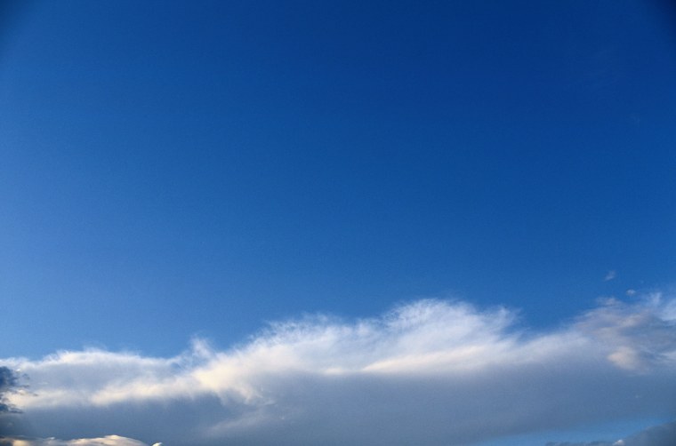 Чистое голубое небо