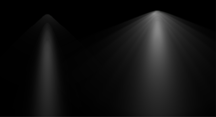 Лучи на черном фоне